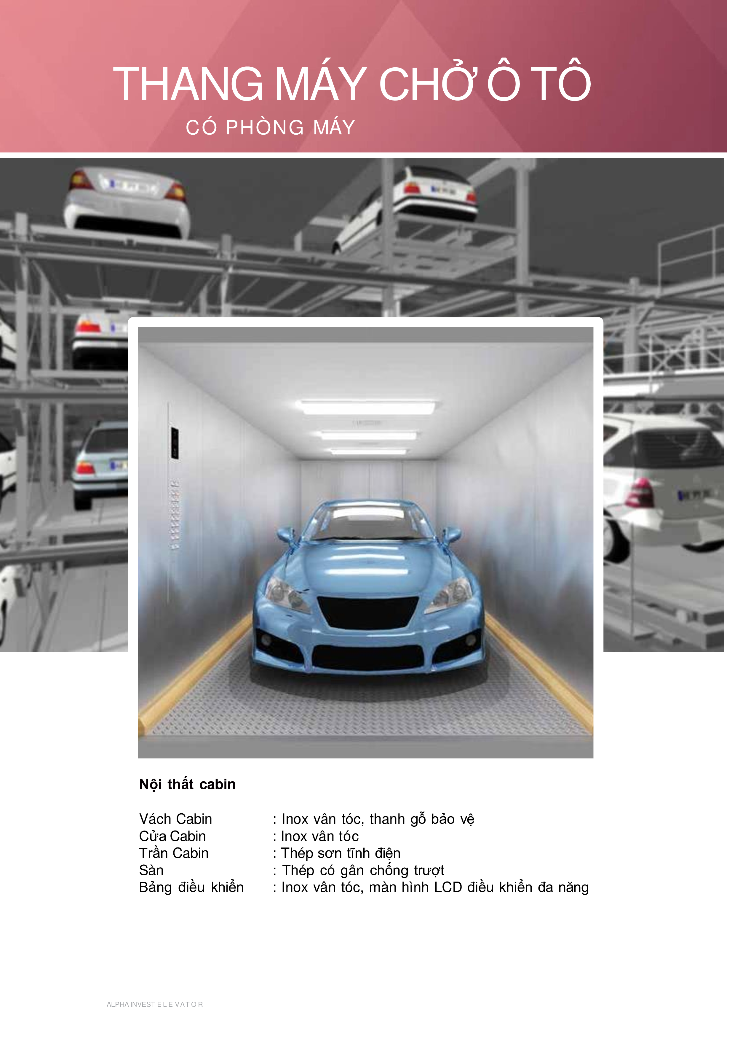 Thang máy tải ô tô